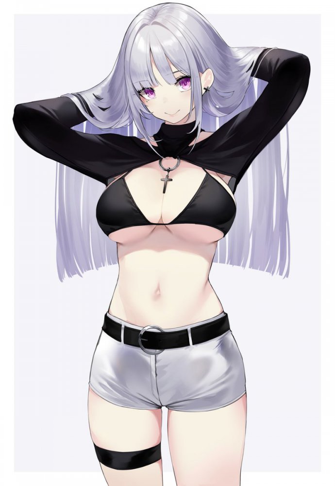 わきフェチの二次エロ画像を愛でる。