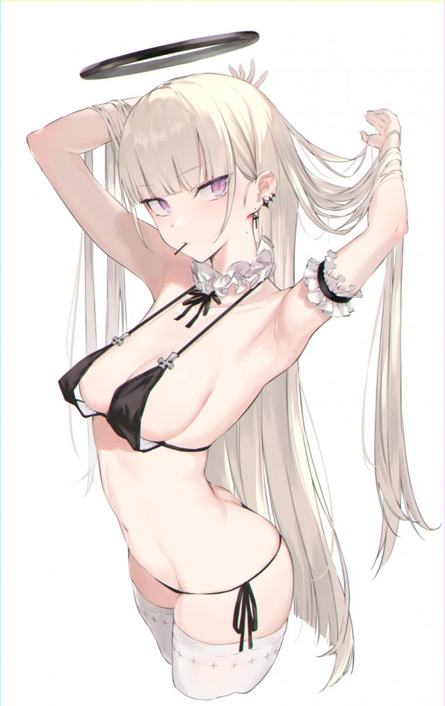 わきフェチの二次エロ画像を愛でる。
