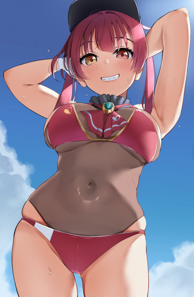 わきフェチの二次エロ画像