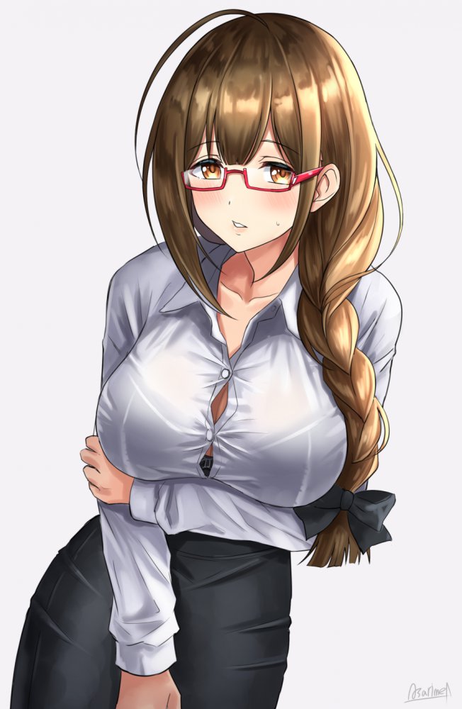 眼鏡のエロ画像を見て幸せになろう！