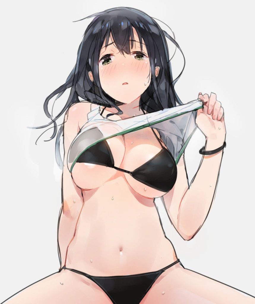 スマホの壁紙に使えそうな黒髪の画像
