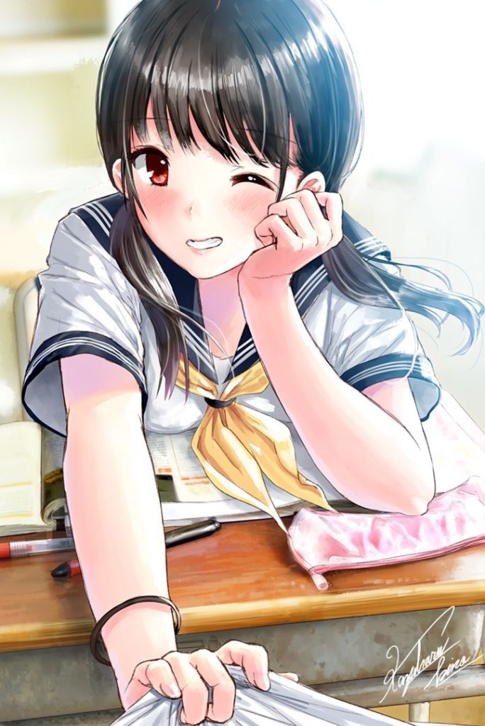 威力バツグンな黒髪の二次エロ画像詰め合わせ