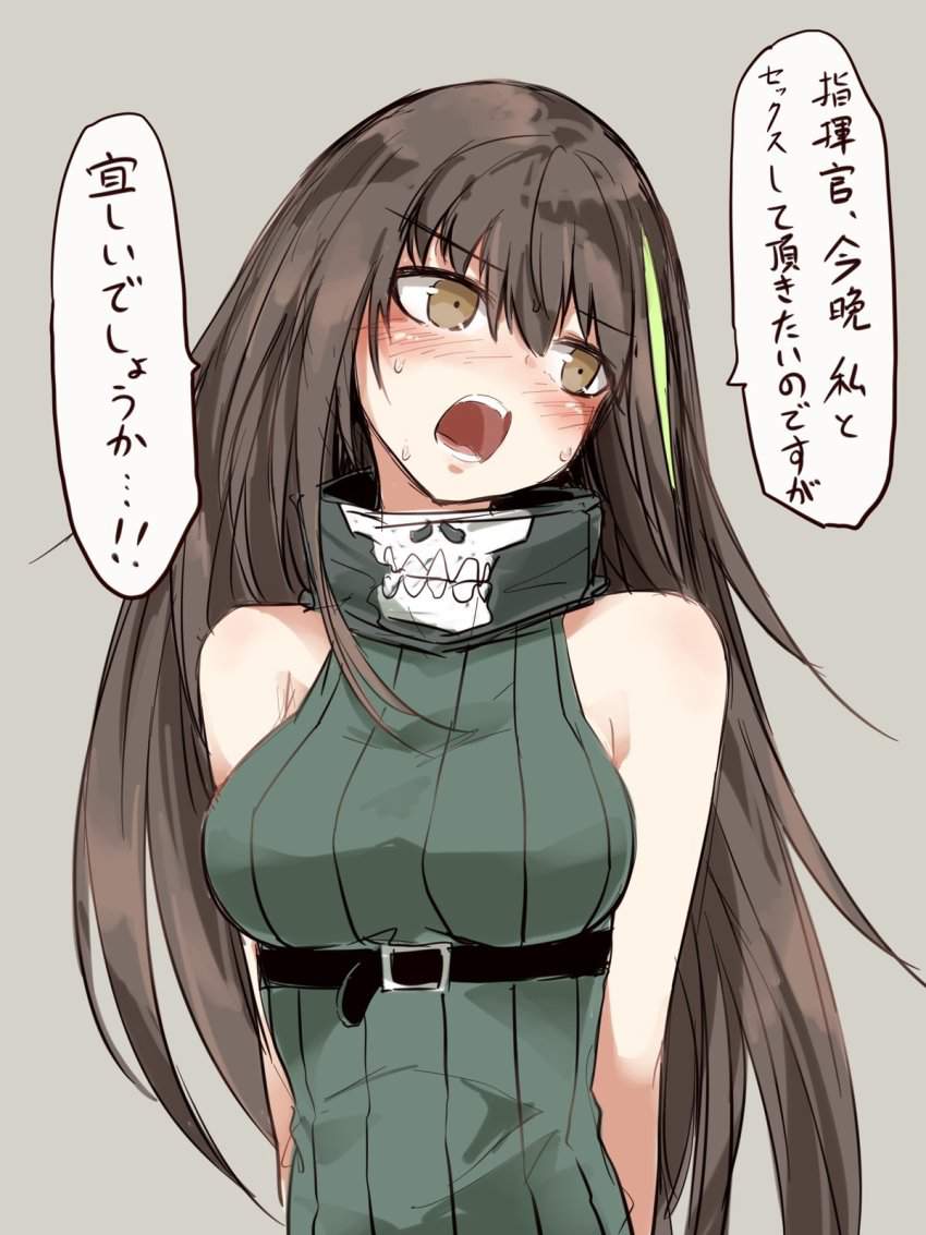 ドールズフロントラインのエロ画像フォルダを解放していく