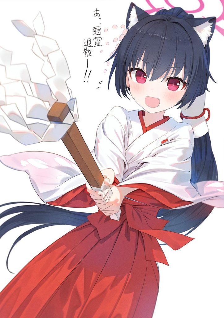 巫女画像で今夜もイチャラブ妄想！「やっ♥ダメェ♥そこぉ♥そこいじめないでぇ♥」