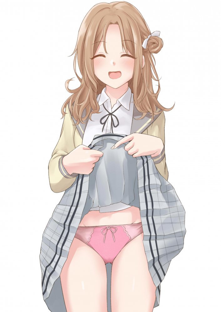 たくし上げでしこれる二次画像ください!
