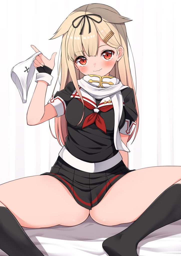 たくし上げでしこれる二次画像ください!