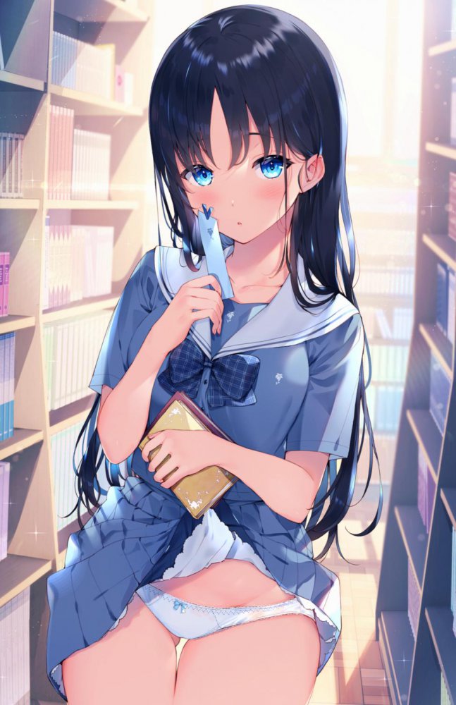 たくし上げでしこれる二次画像ください!