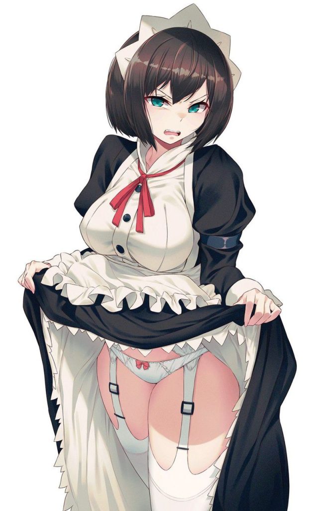 ガーターベルトのエロ画像フォルダを解放していく
