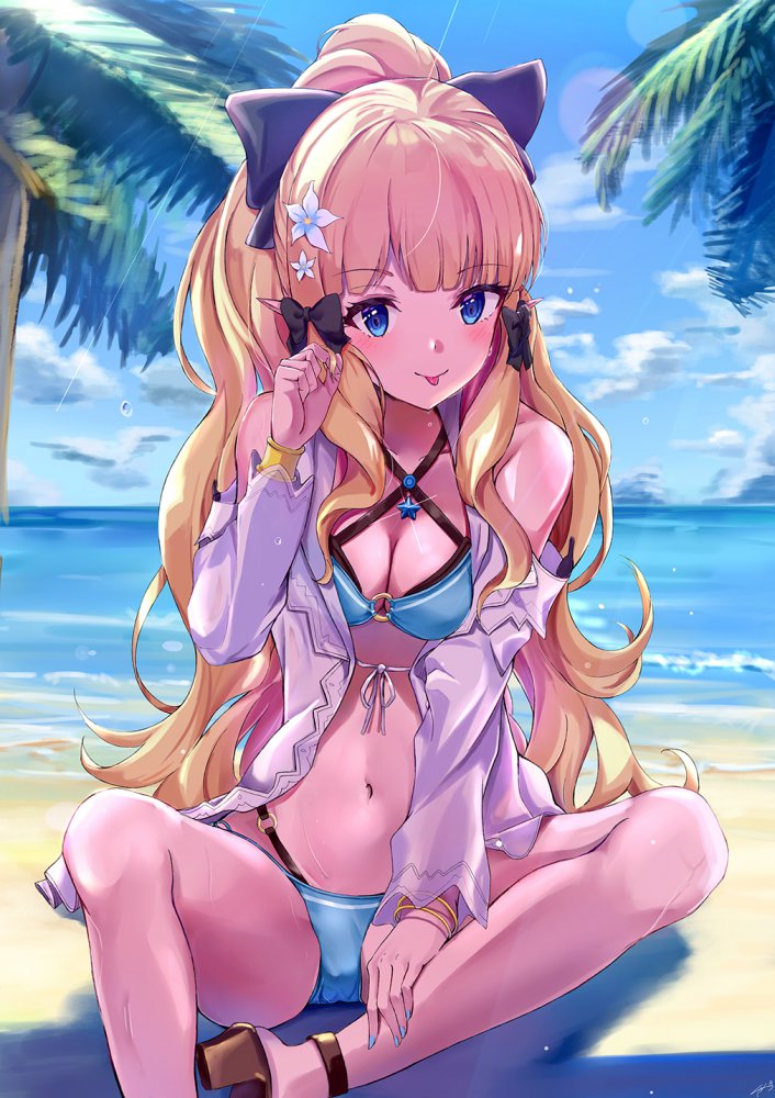 【エルフ耳】「ひあぁあ♡イキましゅ♡イってぇしまいましゅうぅー♡」エッチなご奉仕画像