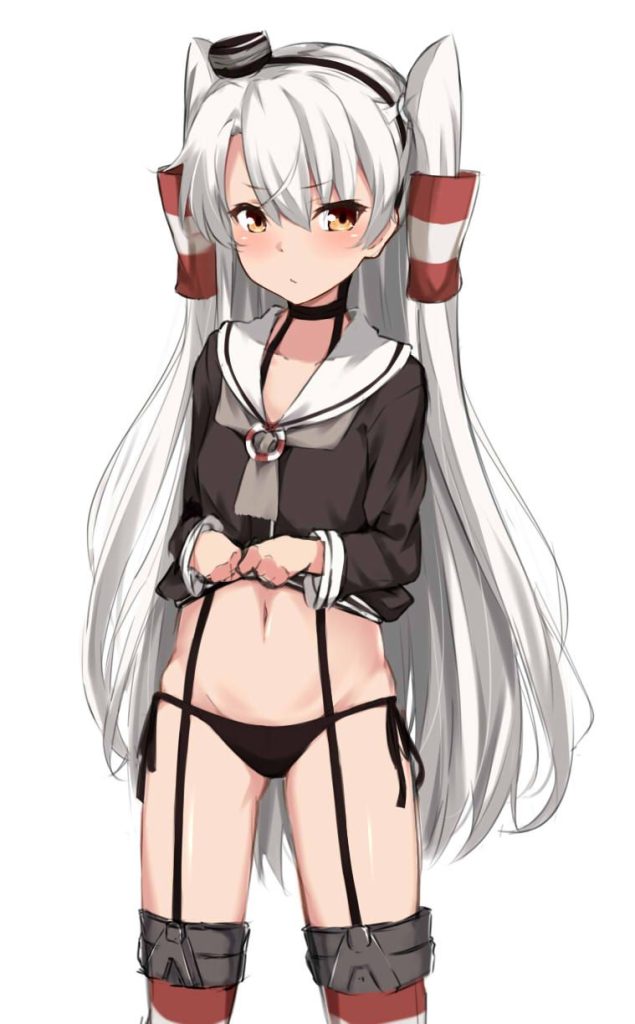 ガーターベルトの萌えイラスト