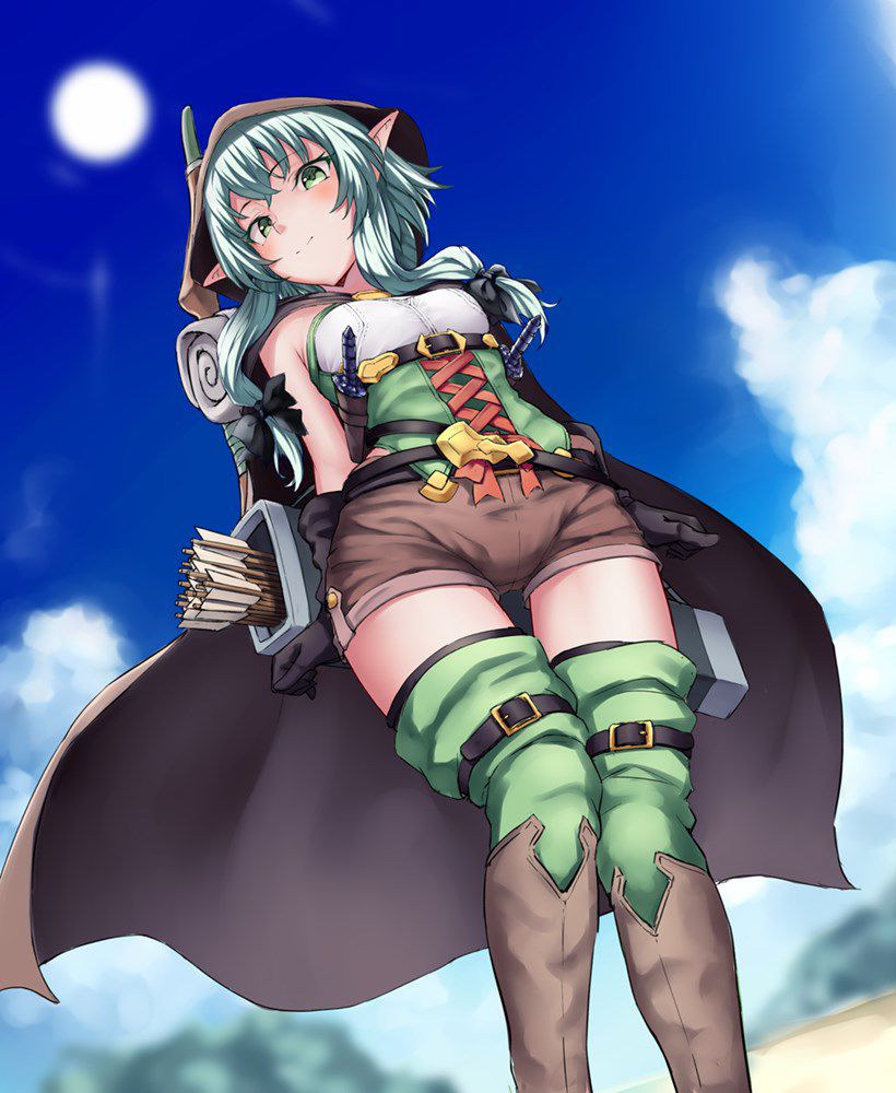 Hないたずらをしたくなるエルフのエロ画像