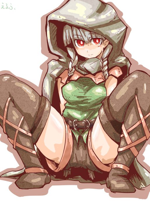 Hないたずらをしたくなるエルフのエロ画像
