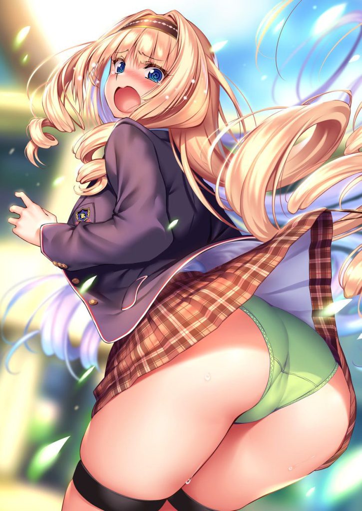 ラッキースケベの二次エロ画像