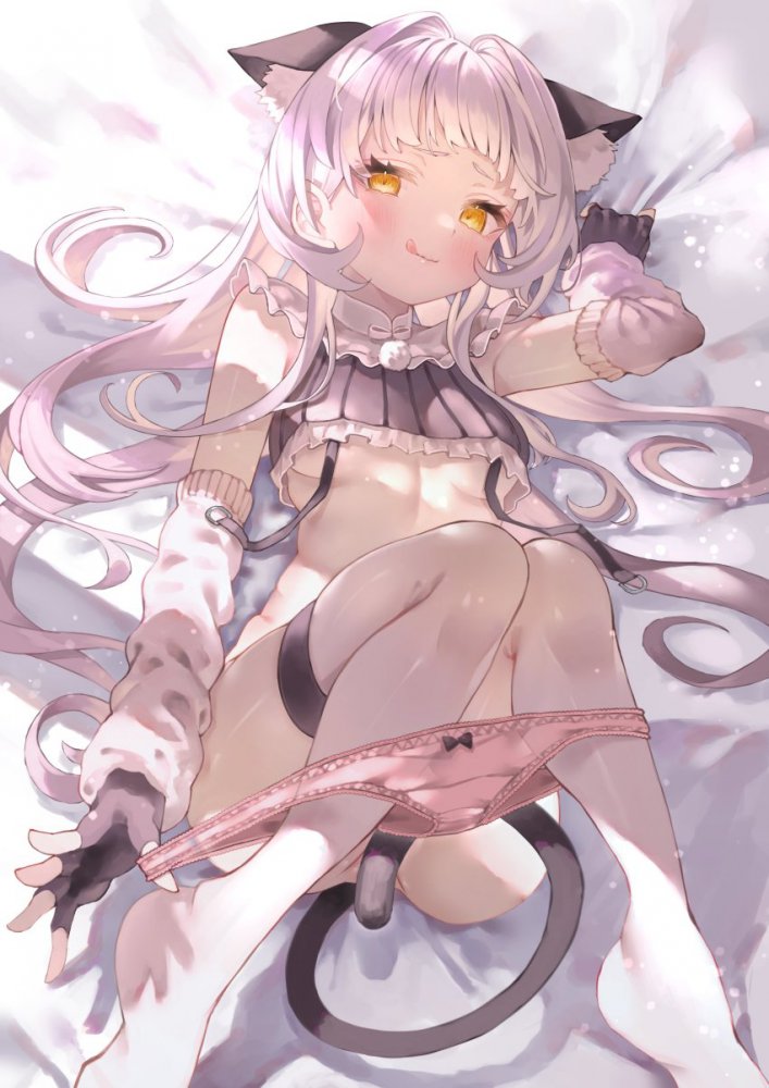 脱ぎかけの二次フェチ画像。