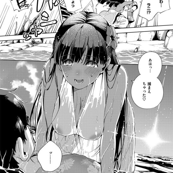 パイズリの二次フェチ画像。
