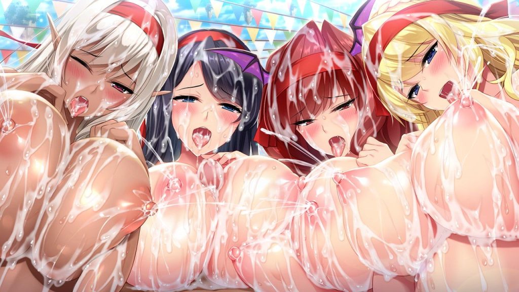 パイズリの二次フェチ画像。