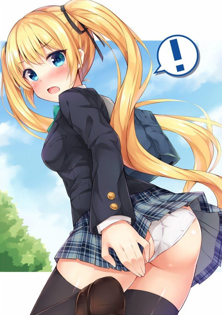 ラッキースケベのエロ画像なんです!