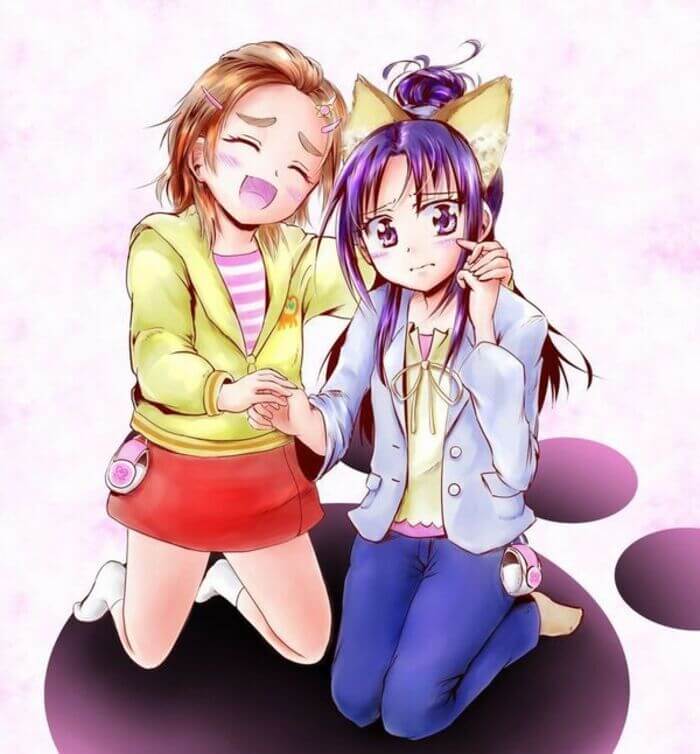 iPhoneの壁紙に使えそうなプリキュアの画像