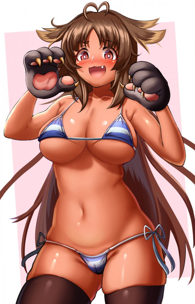 日焼け・褐色のエロ画像で抜きたくなったから貼ってくよ