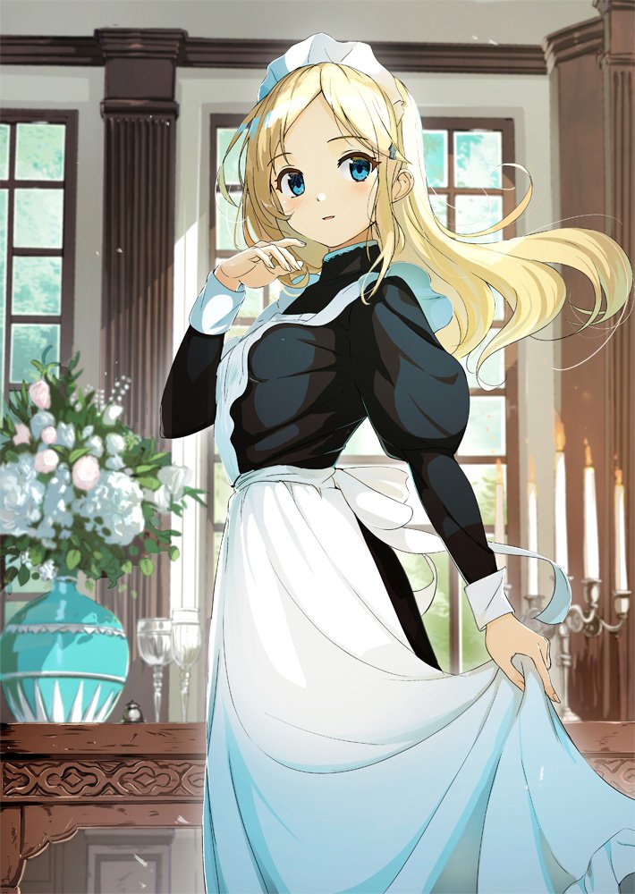 メイドの二次エロ画像で!