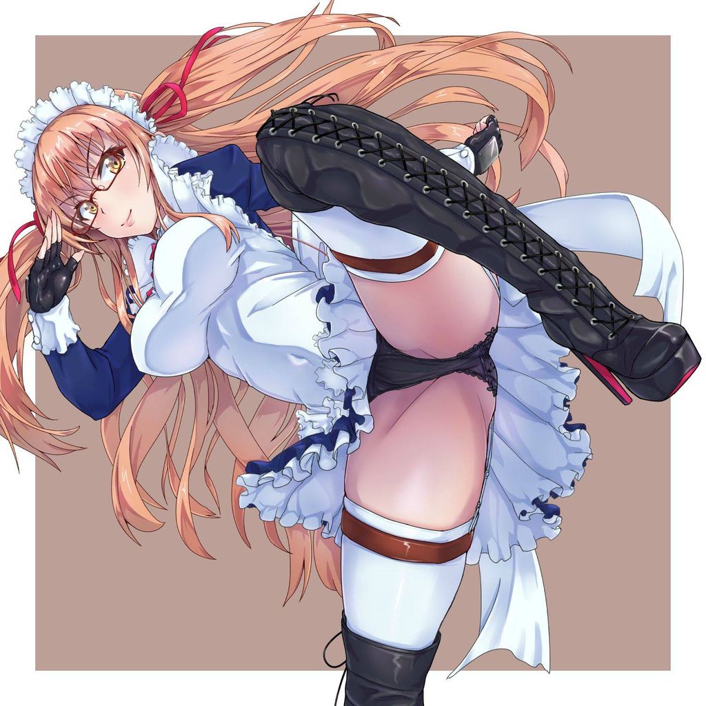 威力バツグンなメイドの二次エロ画像詰め合わせ