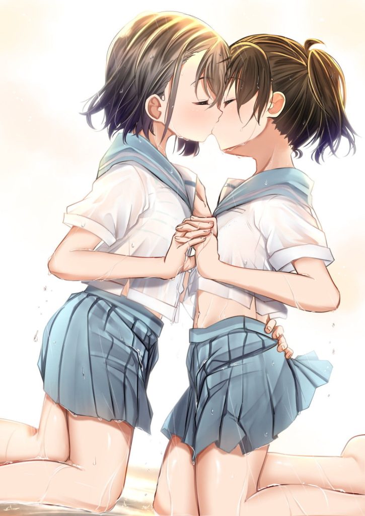 【エロ画像】マニアの抜きネタにされる百合・レズ厳選画像wwwwwwwwww