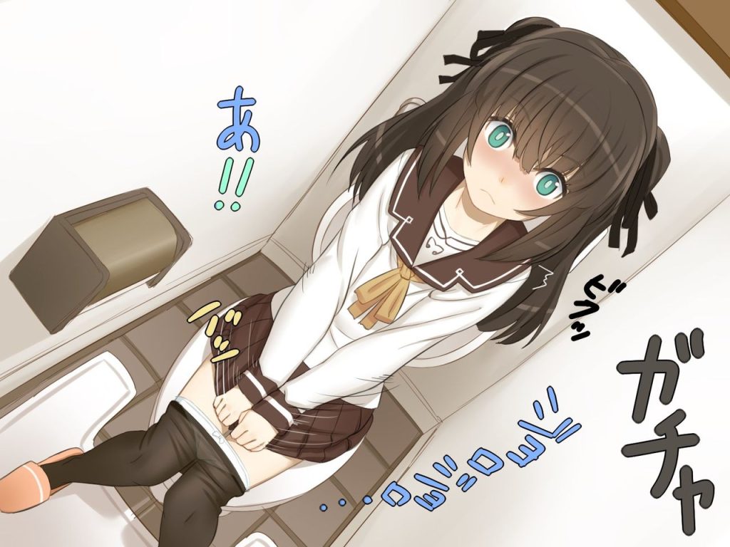 ラッキースケベのエロ画像なんです!
