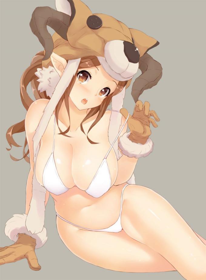 グランブルーファンタジーの二次元エロ画像。