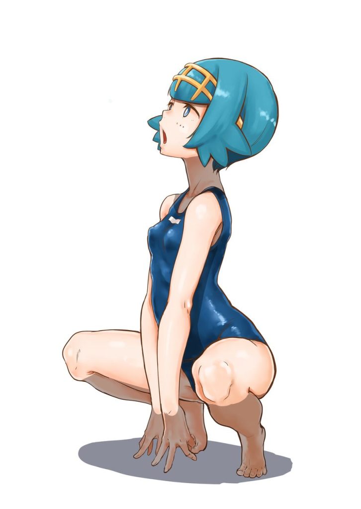 スク水のエッチな部分を奥の奥まで堪能できるエロ画像