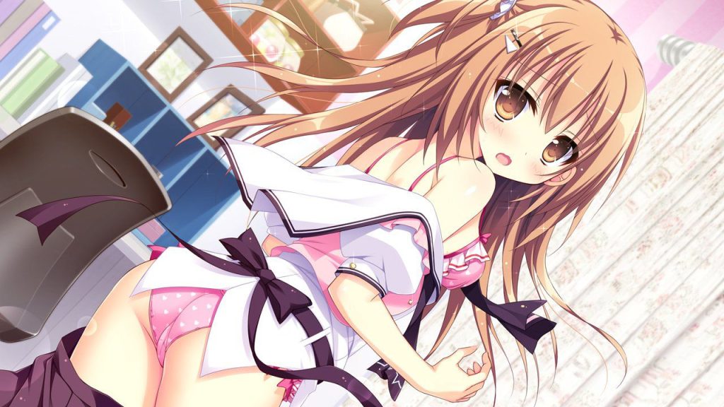 ラッキースケベのエロ画像なんです!