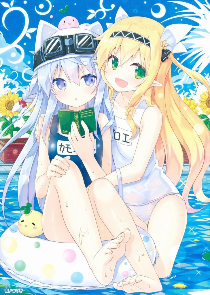 スク水のエッチな部分を奥の奥まで堪能できるエロ画像