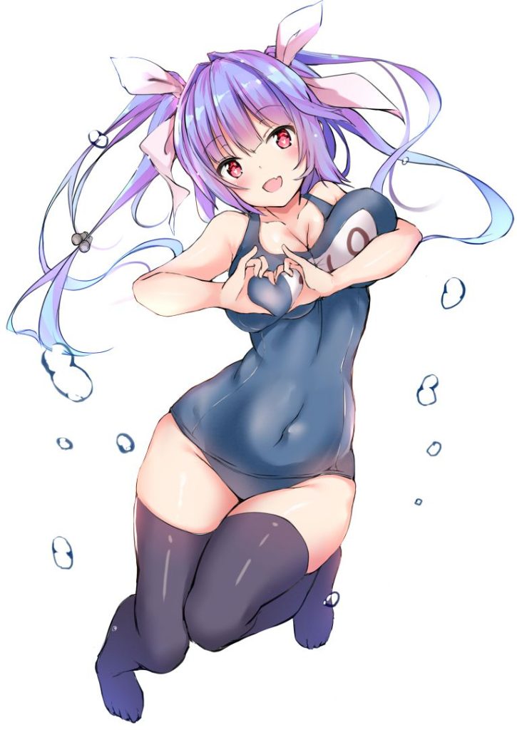 スク水のエッチな部分を奥の奥まで堪能できるエロ画像