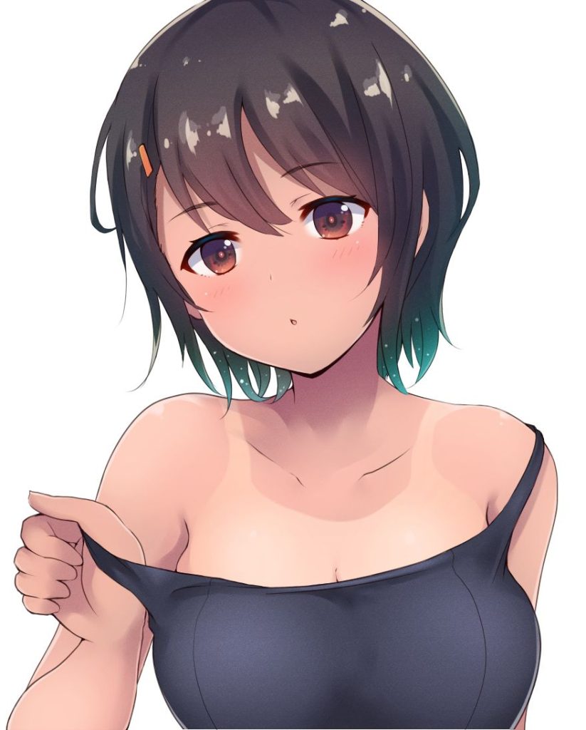 スク水のエッチな部分を奥の奥まで堪能できるエロ画像