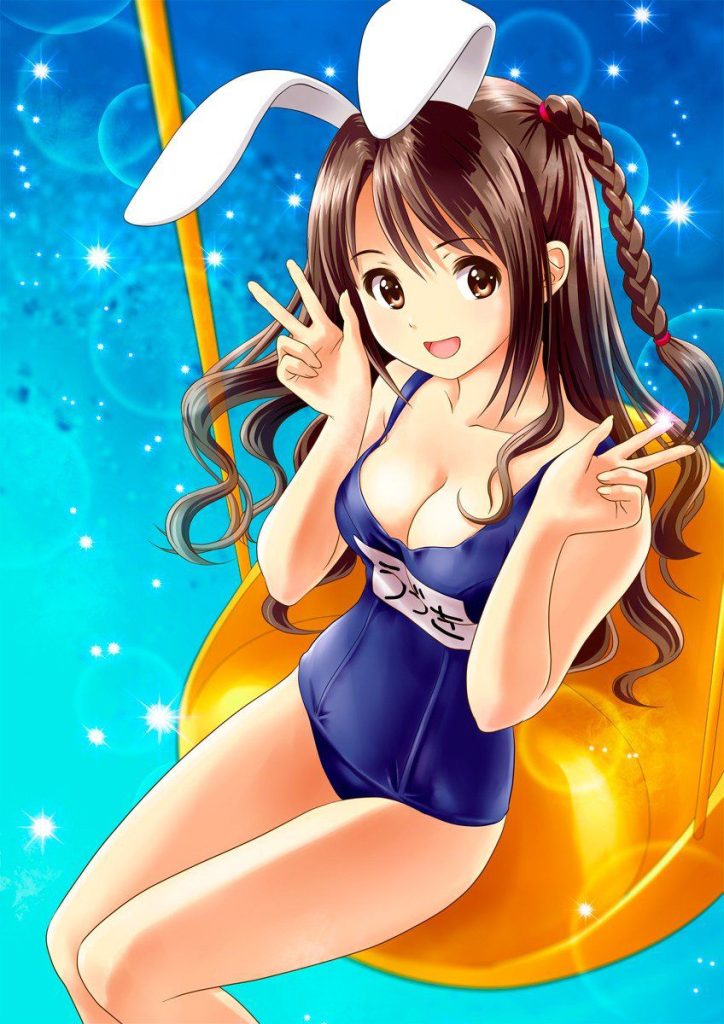 スク水のエッチな部分を奥の奥まで堪能できるエロ画像