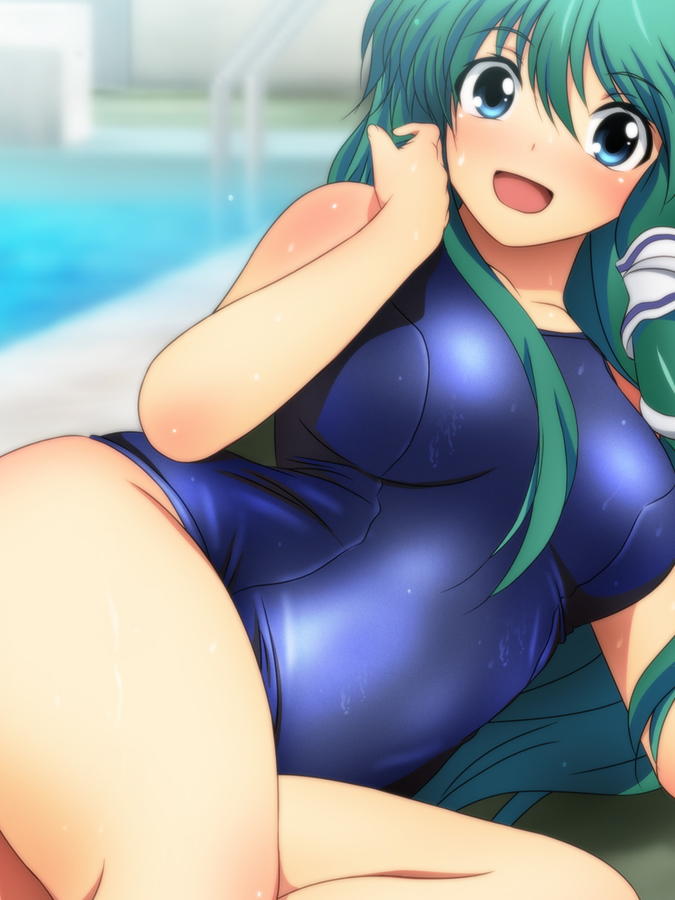 スク水のエッチな部分を奥の奥まで堪能できるエロ画像