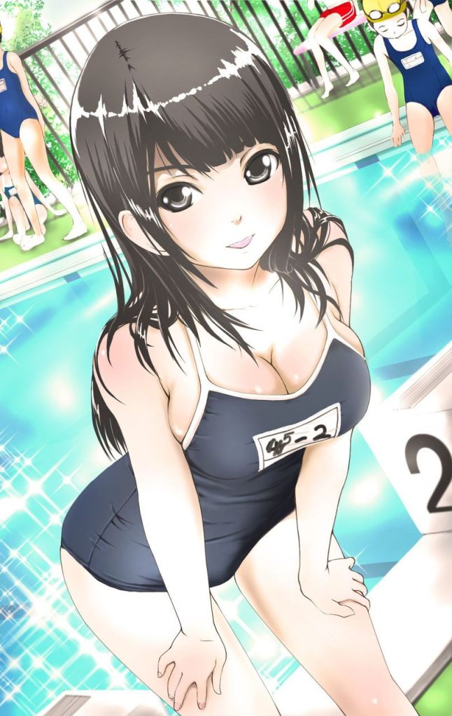 威力バツグンなスク水の二次エロ画像詰め合わせ