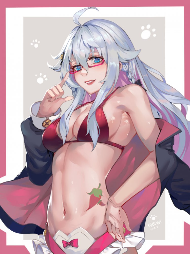 銀髪の魅力についてエロ画像で検証