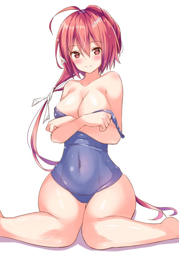 クッソ可愛いスク水系美少女で妄想!ハメ撮り中出し!