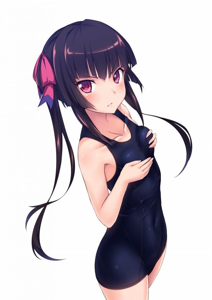 クッソ可愛いスク水系美少女で妄想!ハメ撮り中出し!