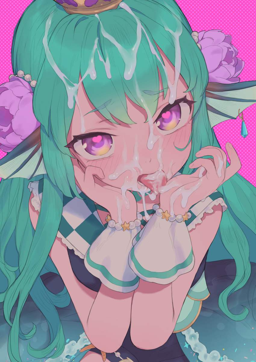 ぶっかけのエロ画像フォルダを解放していく