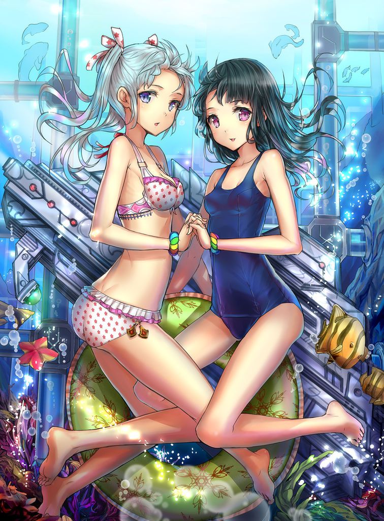 クッソ可愛いスク水系美少女で妄想!ハメ撮り中出し!