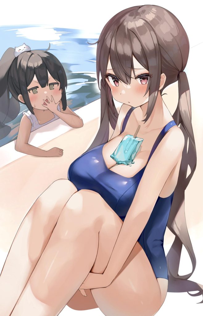 スク水のエロい画像