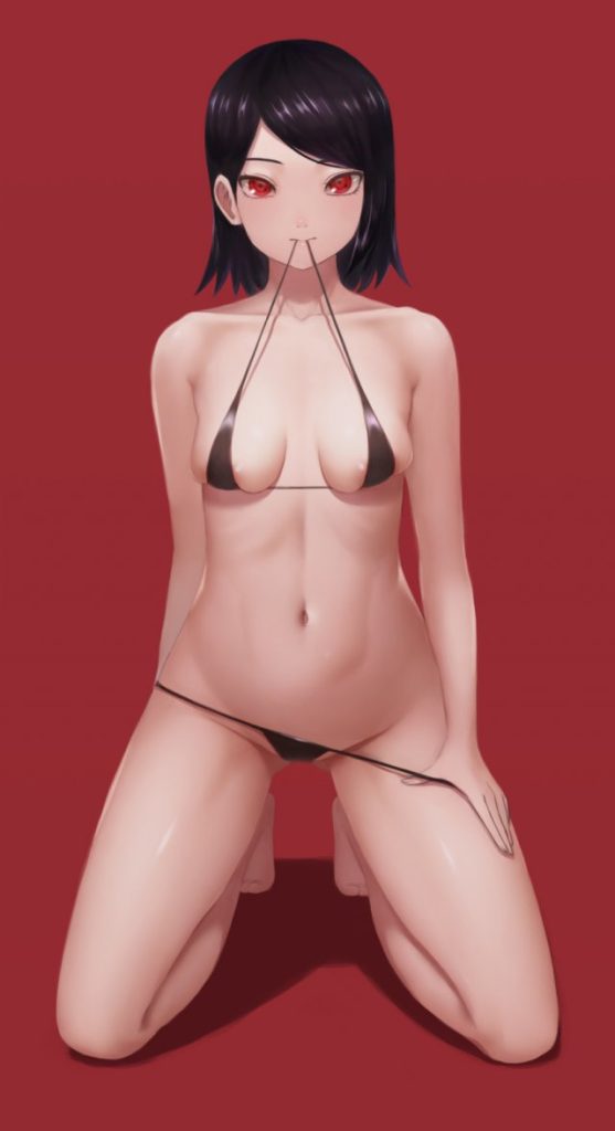こんなにエロ過ぎる黒髪の画像は反則です！
