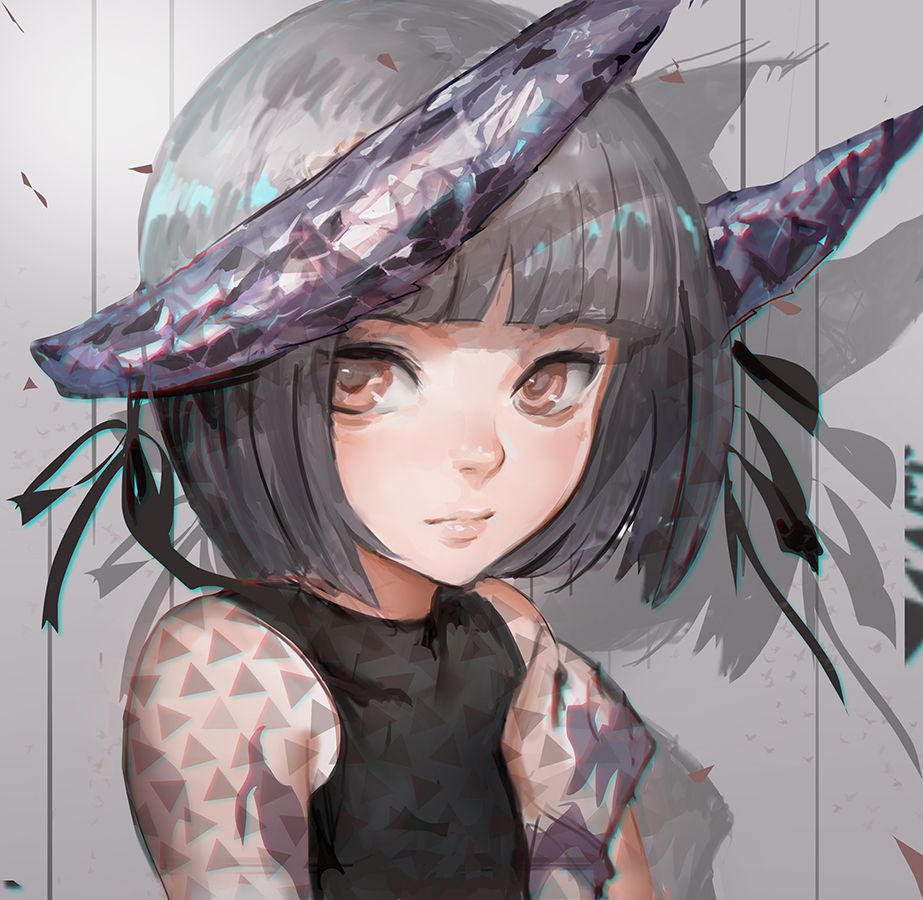 黒髪のえっちなやつ