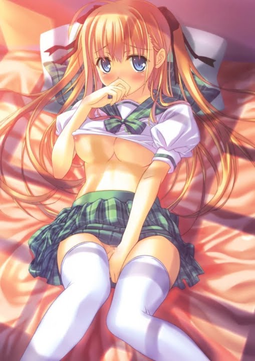 今夜のオナネタ画像はニーソでございます。