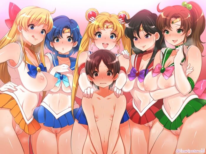 威力バツグンな美少女戦士セーラームーンの二次エロ画像詰め合わせ