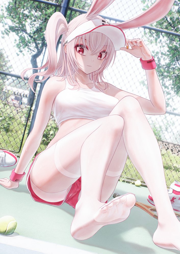 足フェチの可愛い二次元画像。