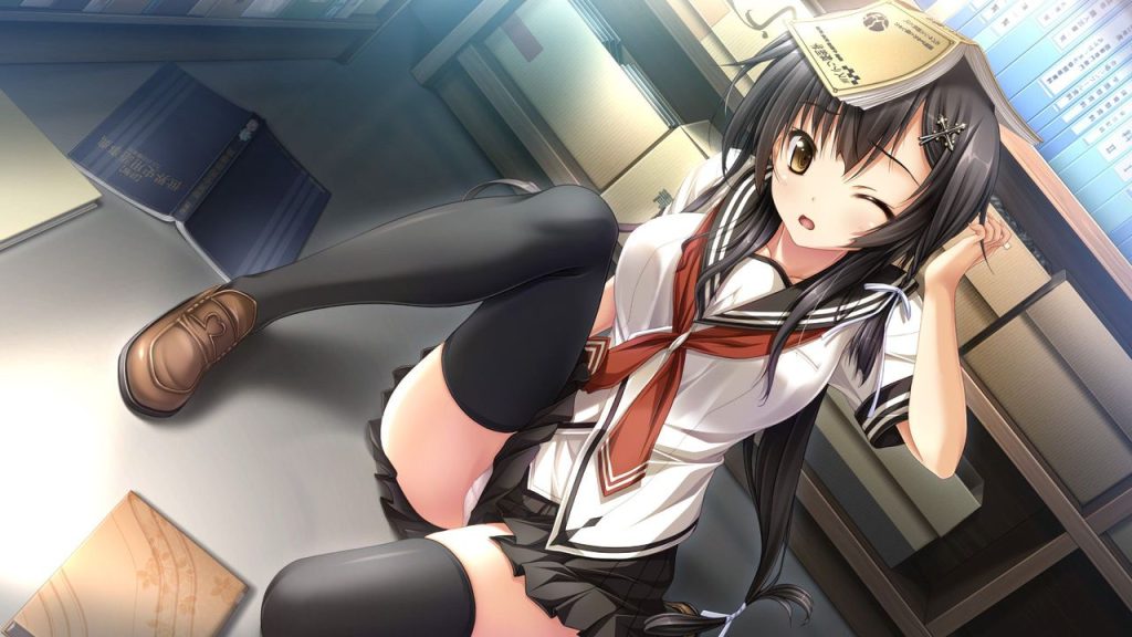 ラッキースケベのエロ画像なんです!