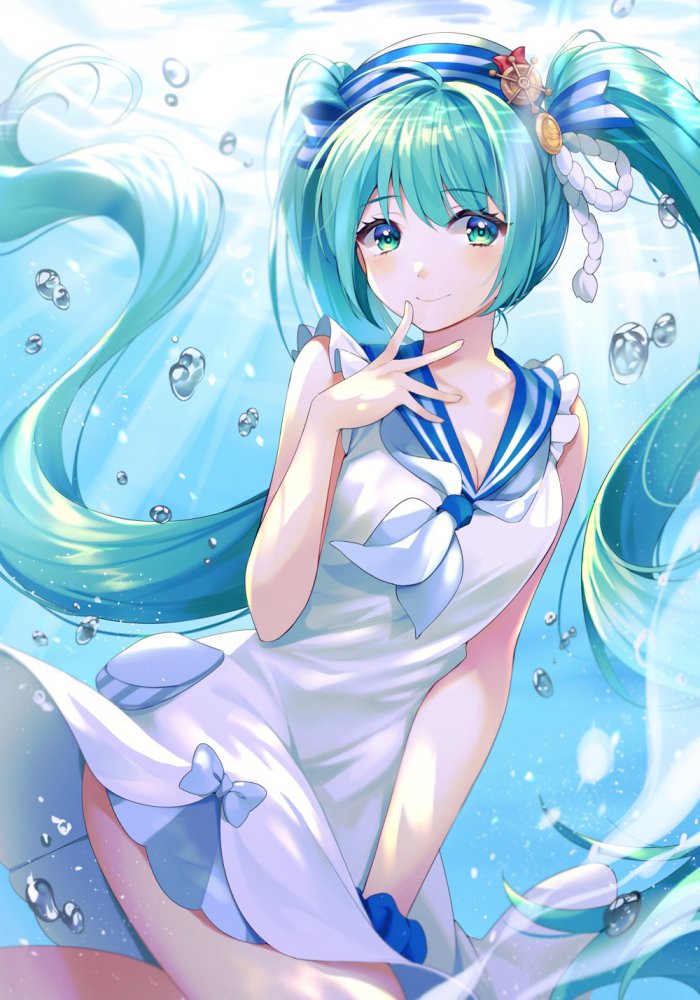 ボーカロイドの萌えイラスト
