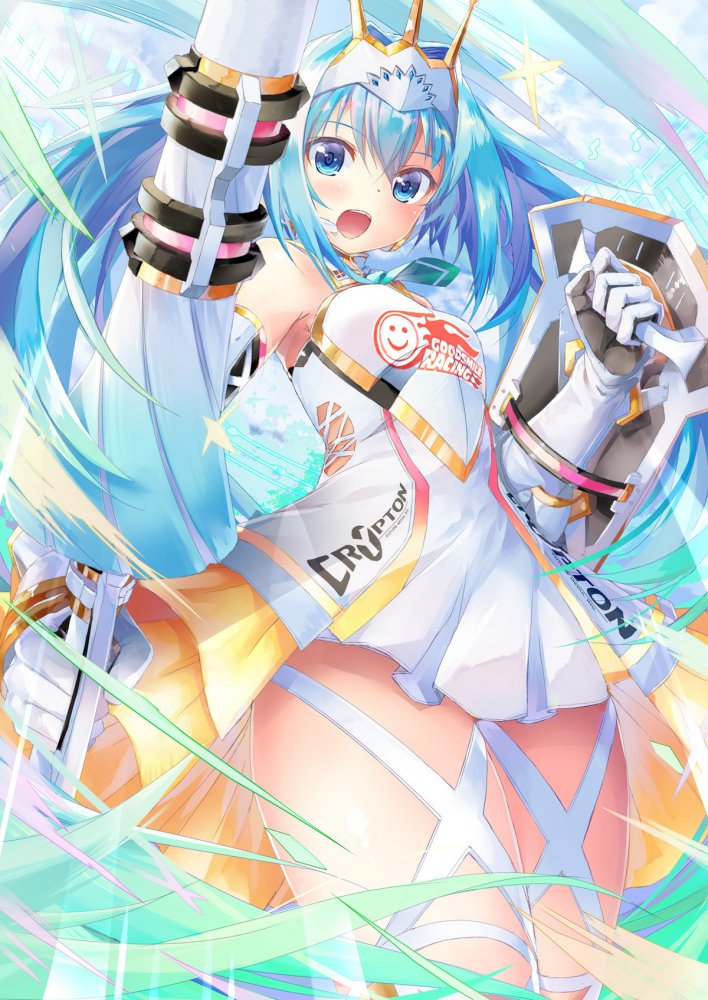 ボーカロイドの萌えイラスト